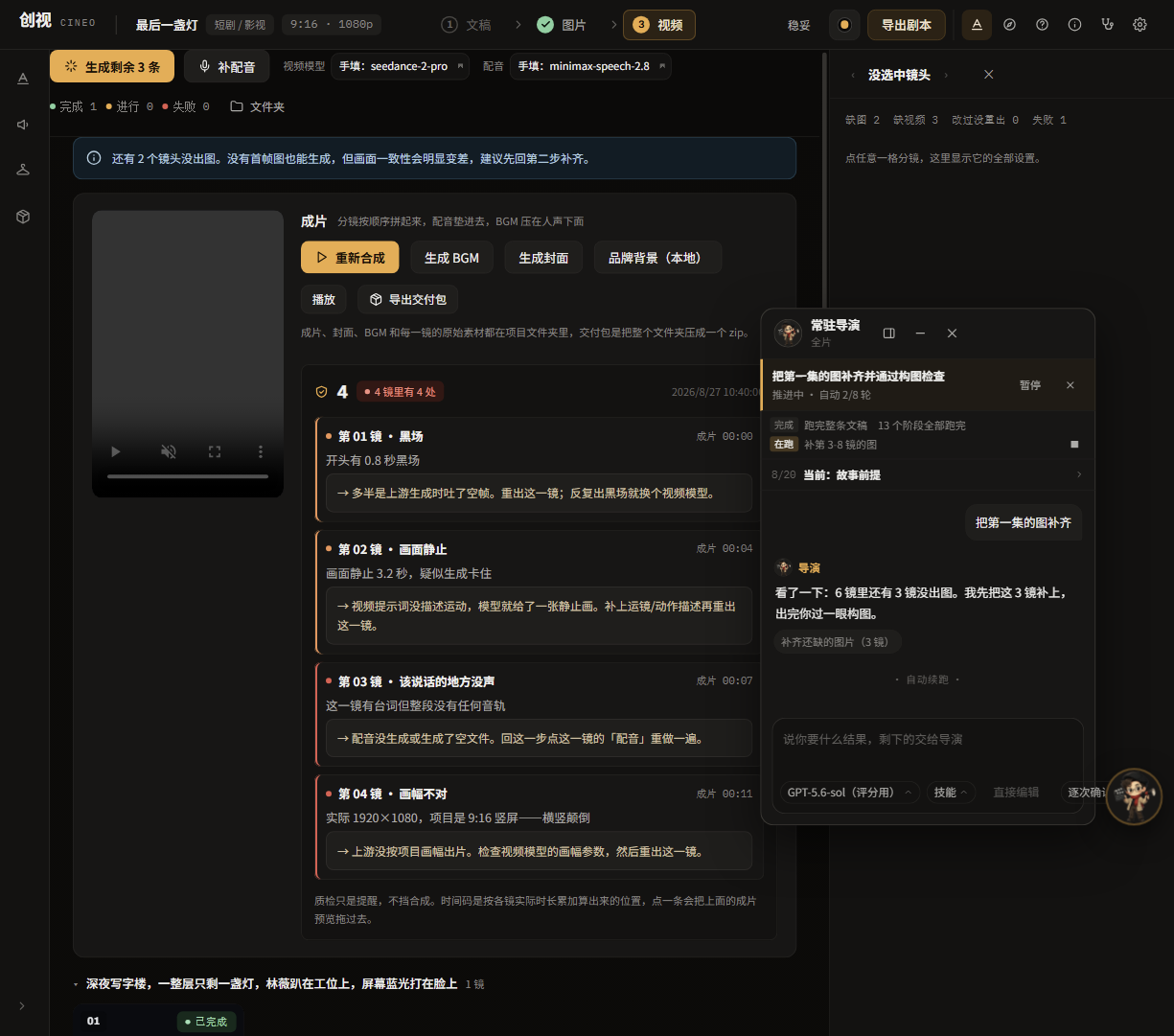 视频与成片